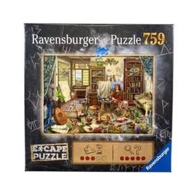 Ravensburger Escape - Le studio de l'artiste (759pcs)