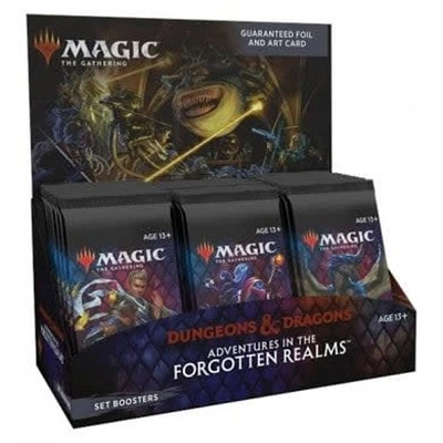 Adventures In The Forgotten Realms - Set Booster Box (PRÉCOMMANDE 23 JUILLET)