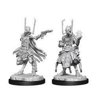 Starfinder Deep Cuts Unpainted Minis - Shirren Technomancer