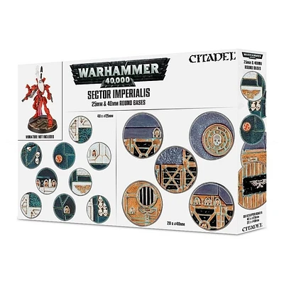 Sector Imperialis 20mm & 40mm Round Bases