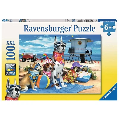 Ravensburger Les chiens ne sont pas sur la plage - 100 pièces XXL