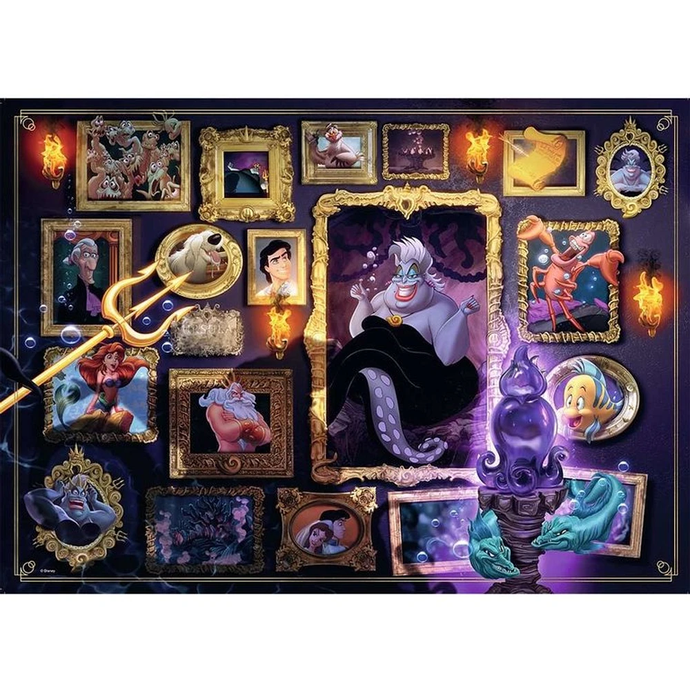 Ravensburger Disney Villainous - Ursula - 1000 pièces