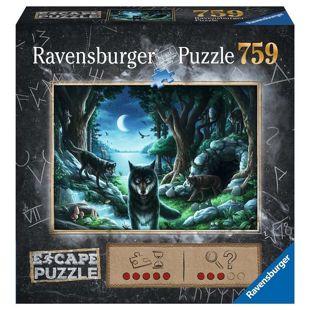 Ravensburger Histoires de loups - Escape Puzzle - 759 pièces