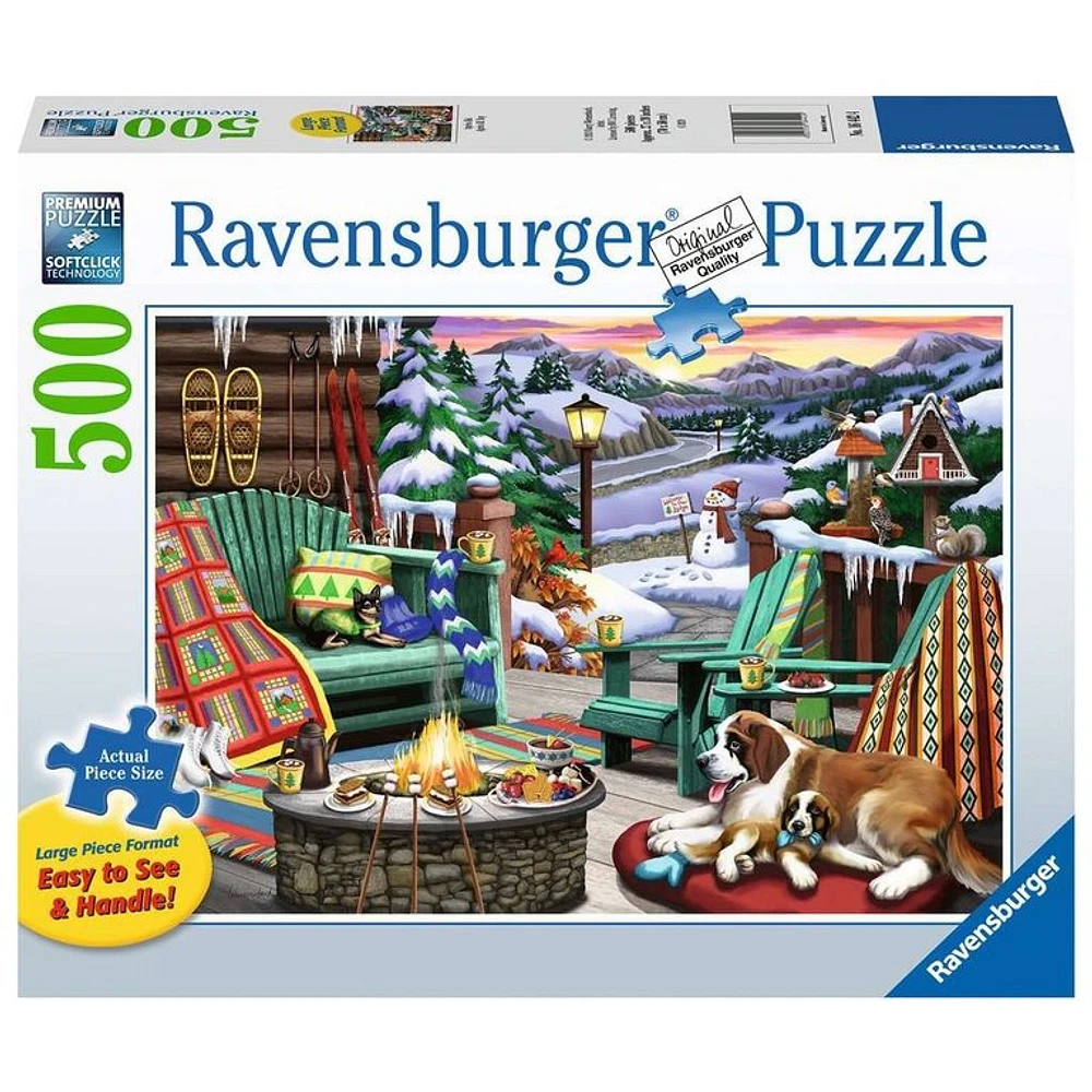 Ravensburger Après-ski - 500 pièces Large