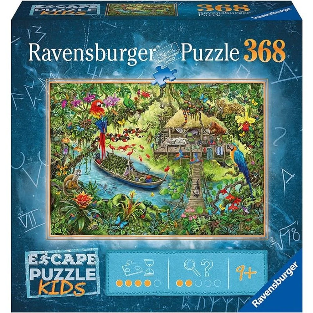 Ravensburger Expédition dans la jungle - Escape Puzzle Kids - 368 pièces