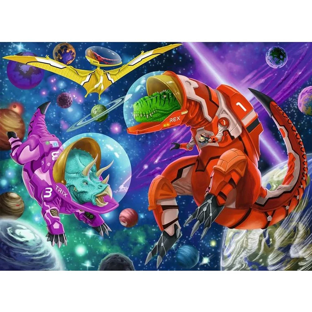 Ravensburger Dinosaures dans l'espace - 200 pièces