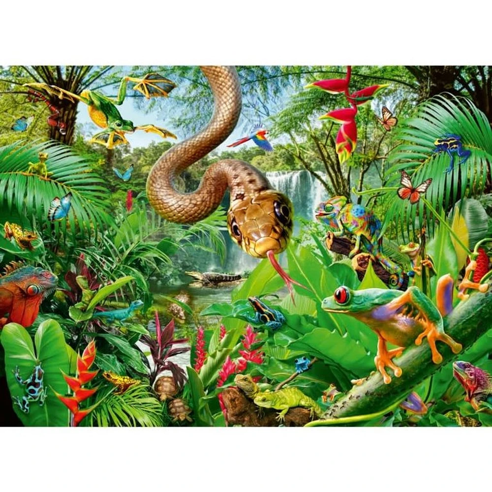 Ravensburger Le parc des reptiles - 300 pièces XXL