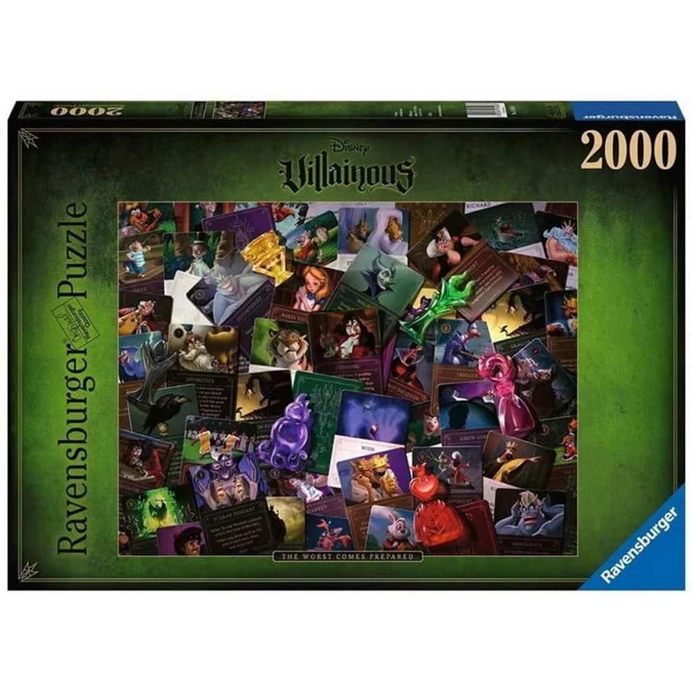 Ravensburger Villainous - Tous les méchants - 2000 pièces