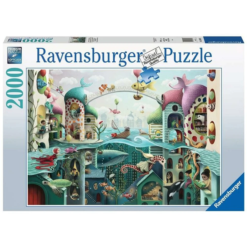 Ravensburger Si les poissons pouvaient marcher - 2000 pièces