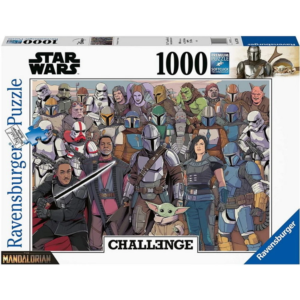 Ravensburger The Mandalorian Challenge - 1000 pièces