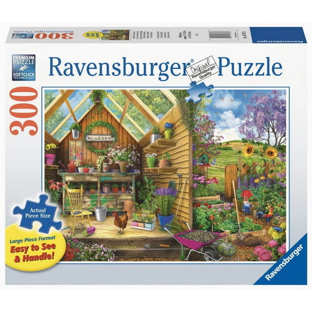 Ravensburger Vue sur l'abri de jardin - 300 pièces