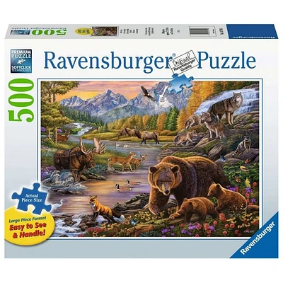 Ravensburger La vie sauvage - 500 pièces Large