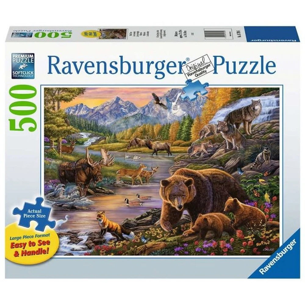 Ravensburger La vie sauvage - 500 pièces