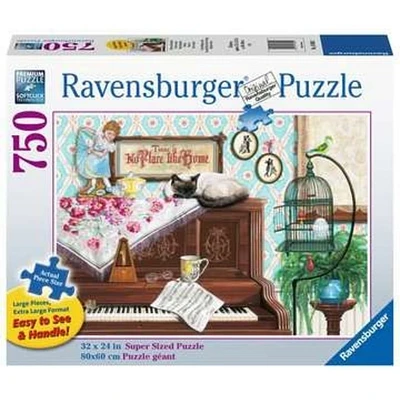 Ravensburger Chat sur le piano - 750 pièces Large