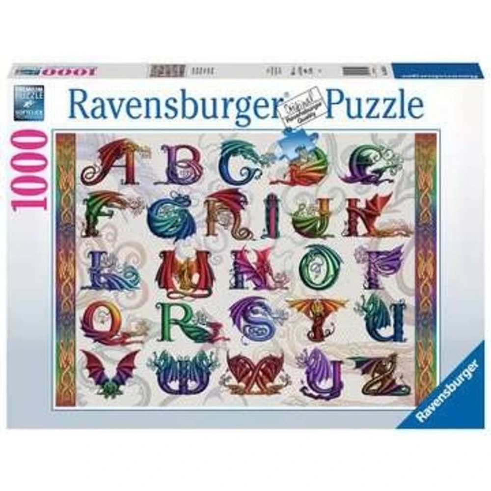 Ravensburger L'alphabet du dragon - 1000 pièces