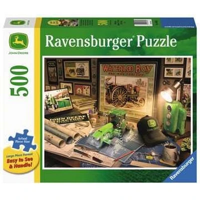 Ravensburger John Deere bureau  - 500 pièces Large