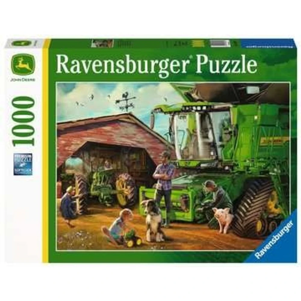 Ravensburger John Deere hier et aujourd'hui - 1000 pièces