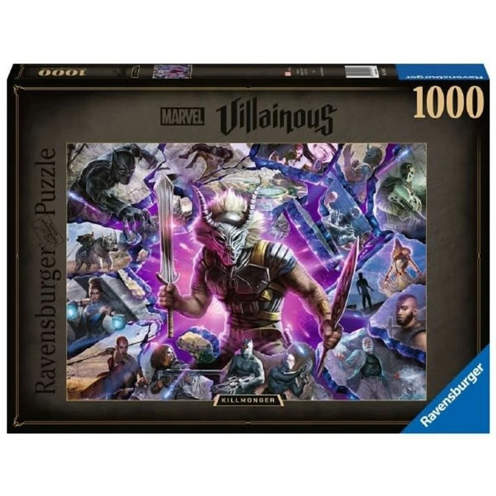 Ravensburger Marvel Villainous - Killmonger - 1000 pièces