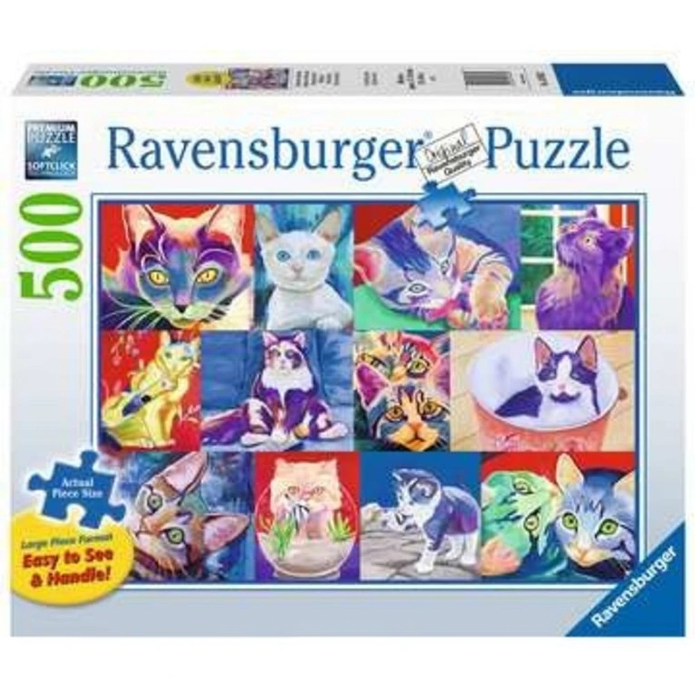 Ravensburger Hello Kitty Cat - 500 pièces Large