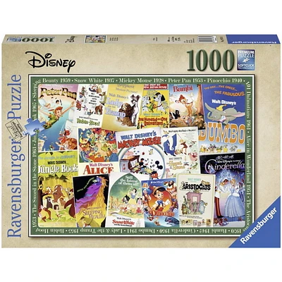 Ravensburger Disney - Vintage Movie Posters - 1000 pièces