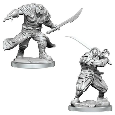 D&D - Magic Miniatures - Premium Miniatures -  Zurgo Helmsmasher and Unyielding Krumar