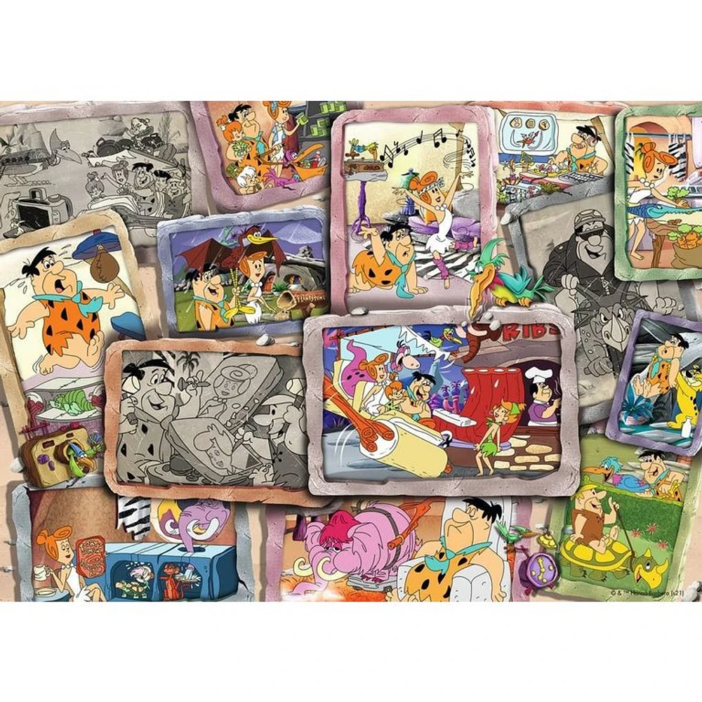 Ravensburger Modern Flintstones - 1000 pièces