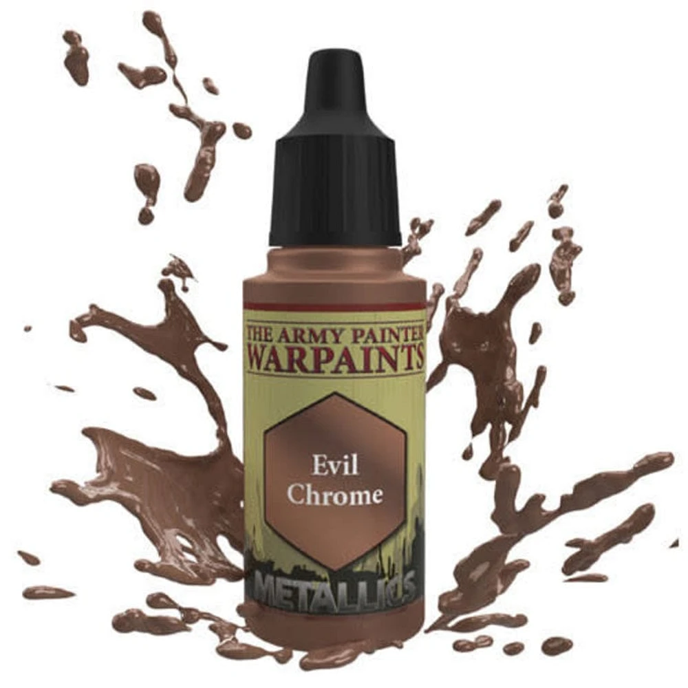 Army Painter (AP) metallics - evil chrome
