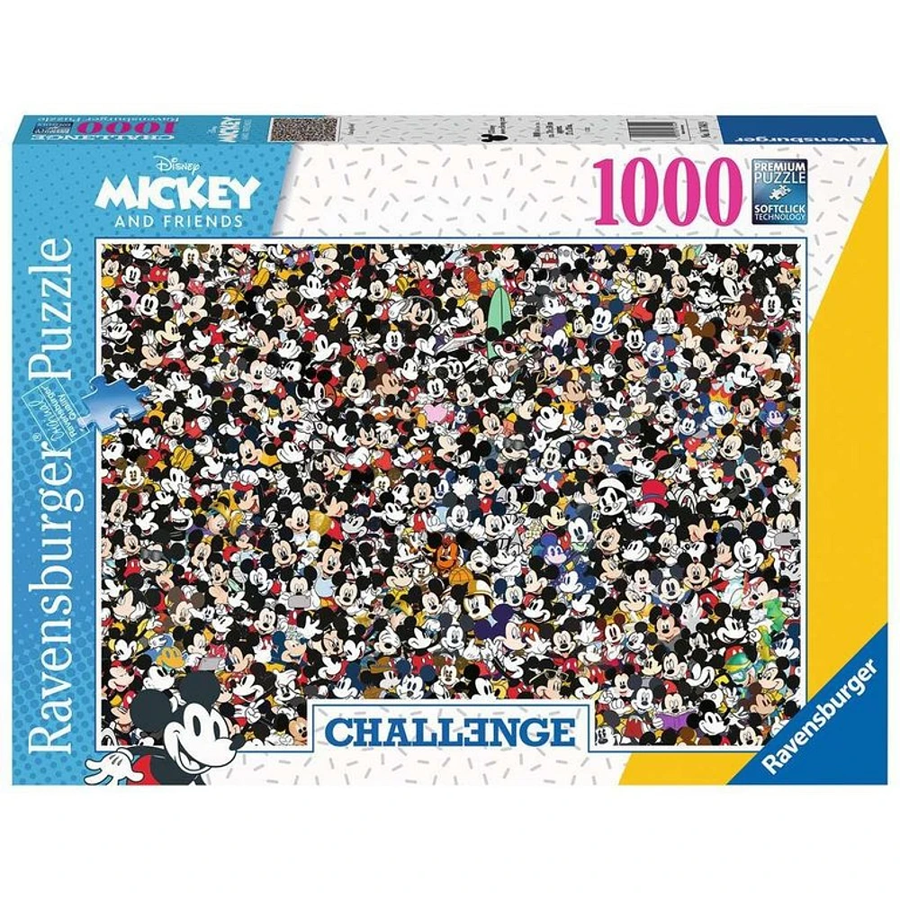 Ravensburger Challenge Mickey - 1000 Pièces