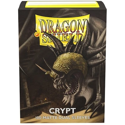 Dragon Shield (Dragon Shield) Dual Matte Crypt - 100 Unités - 63mm x 88mm