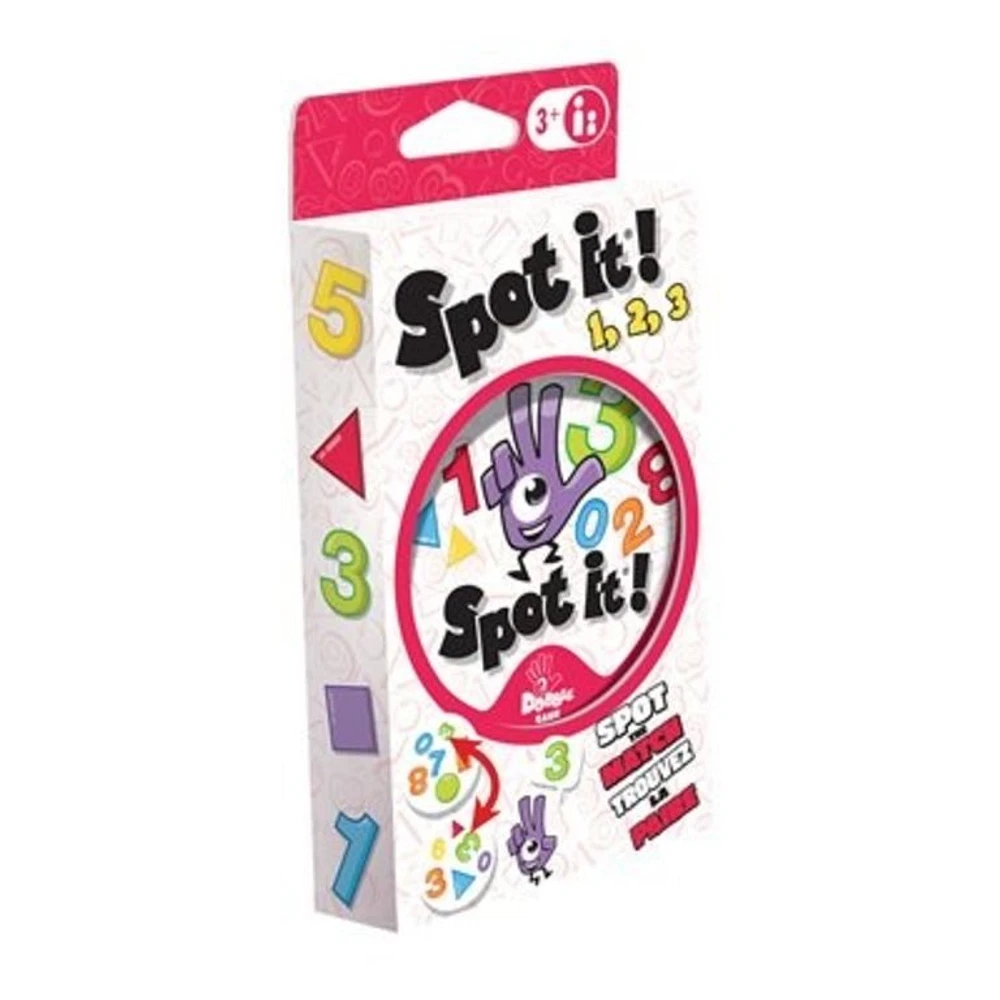 Spot It! - 1, 2, 3 (Multilingual) (Dobble)