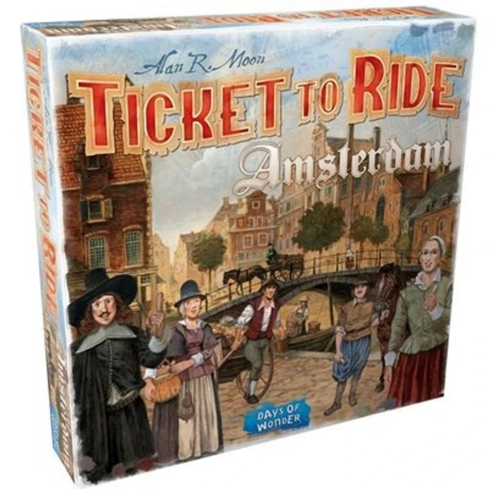 Ticket to Ride - Amsterdam (English)