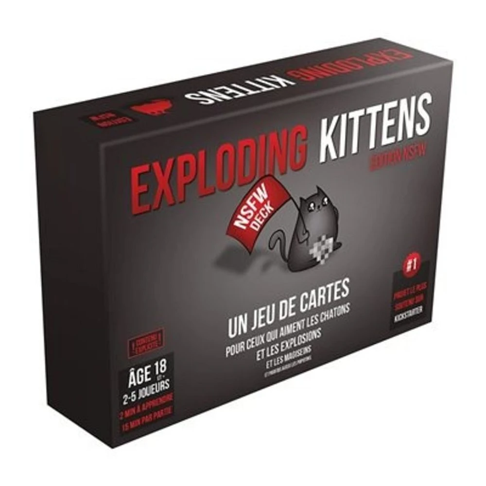 Exploding Kittens (NSFW Edition)(French)