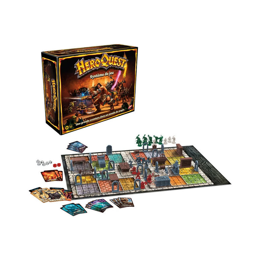 HeroQuest - Système de jeu (French)