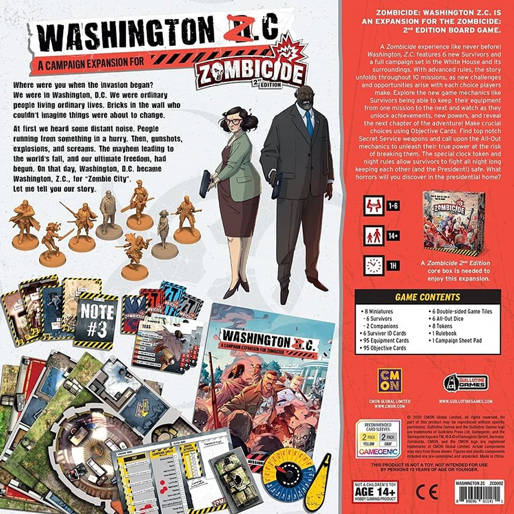 Zombicide 2e Édition - Washington Z.C. (French)