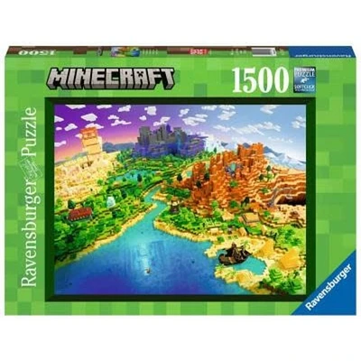 Ravensburger Le monde de Minecraft - 1500 pièces