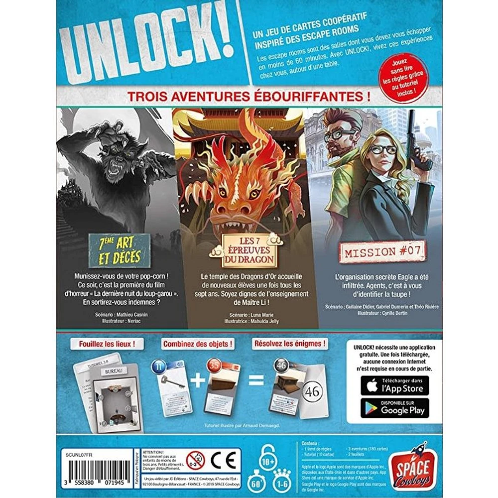 Unlock! 7 - Epic Adventures (French)