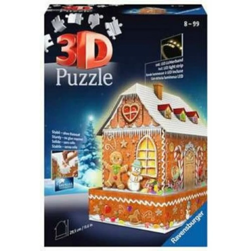 Ravensburger Maison en pain d'épices - 257 pièces 3D*