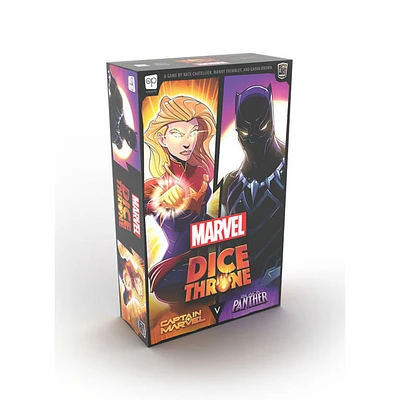 Dice throne - Marvel - Captain Marvel/Black  Phanter (Anglais)