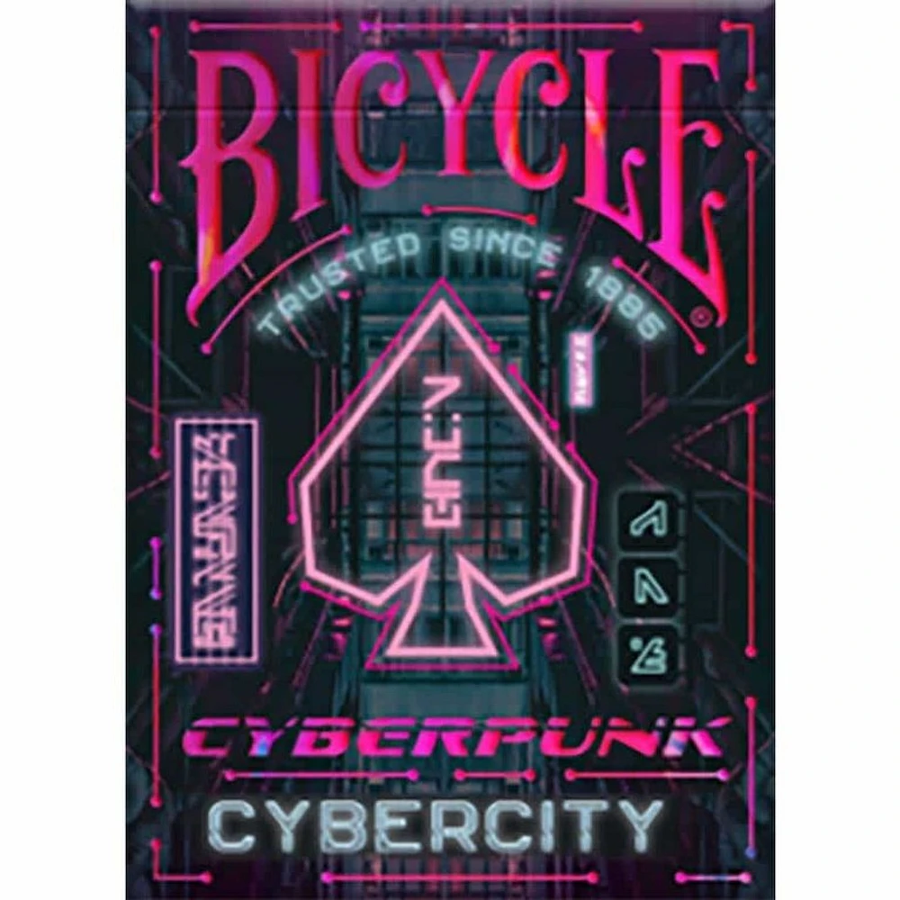 Carte à jouer - Bicycle - Cyberpunk