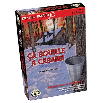 Drame et enquête - Ça bouille à la cabane (Francais)