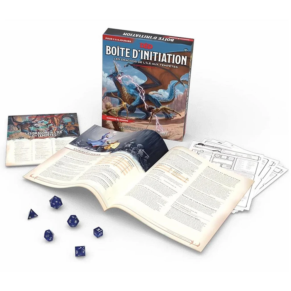 Dungeons & Dragons 5th edition - Boite d'Initiation - Les Dragons de l'île au tempêtes (Français)