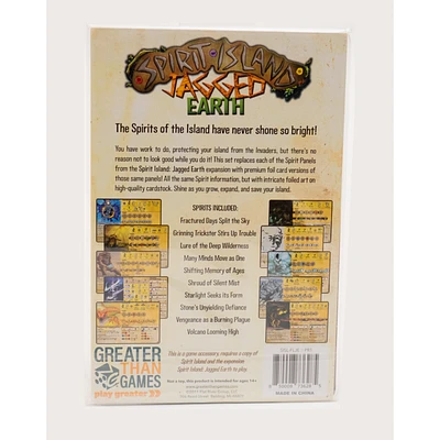 Spirit Island - Jagged Earth Expansion Foil Pannels (Anglais)