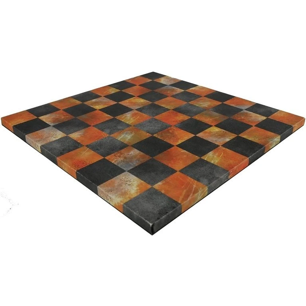 Plateau d'Échec - Dusty Black/Fire Leatherette 14.5"