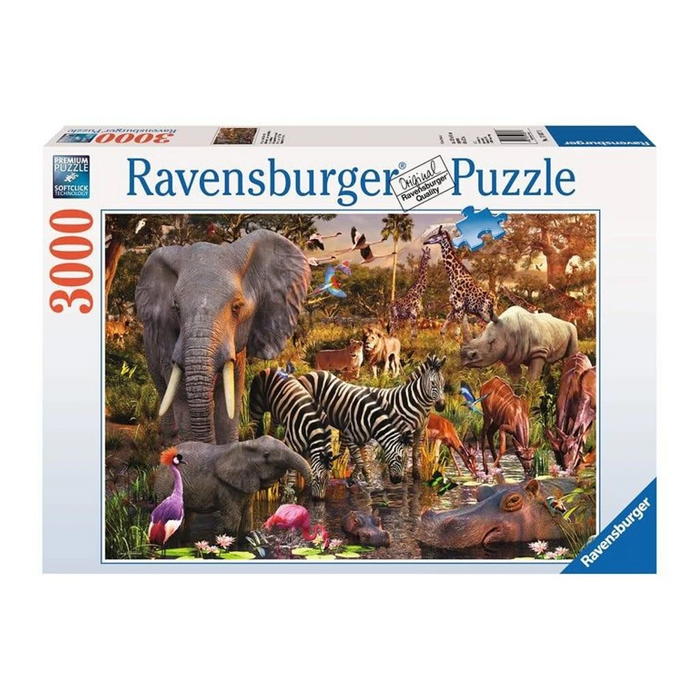 Ravensburger Animaux du continent africain - 3000 pièces