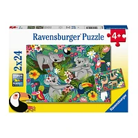 Ravensburger Koalas et paresseux - 2x24 pièces