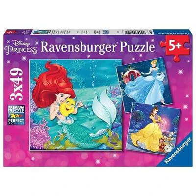 Ravensburger Disney - Aventure des princesses - 2x49 pièces