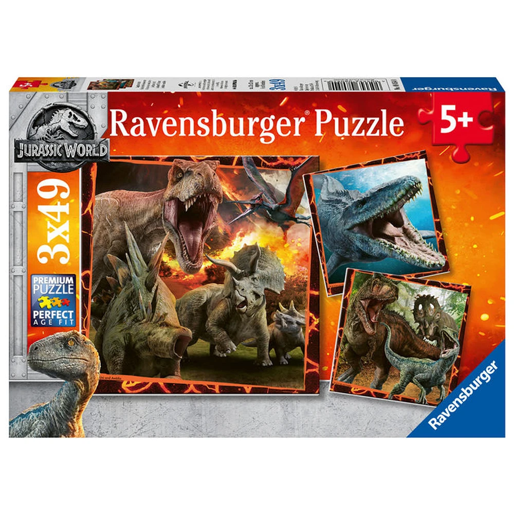 Ravensburger Jurassic World - Instinct de chasseur - 2x49 pièces