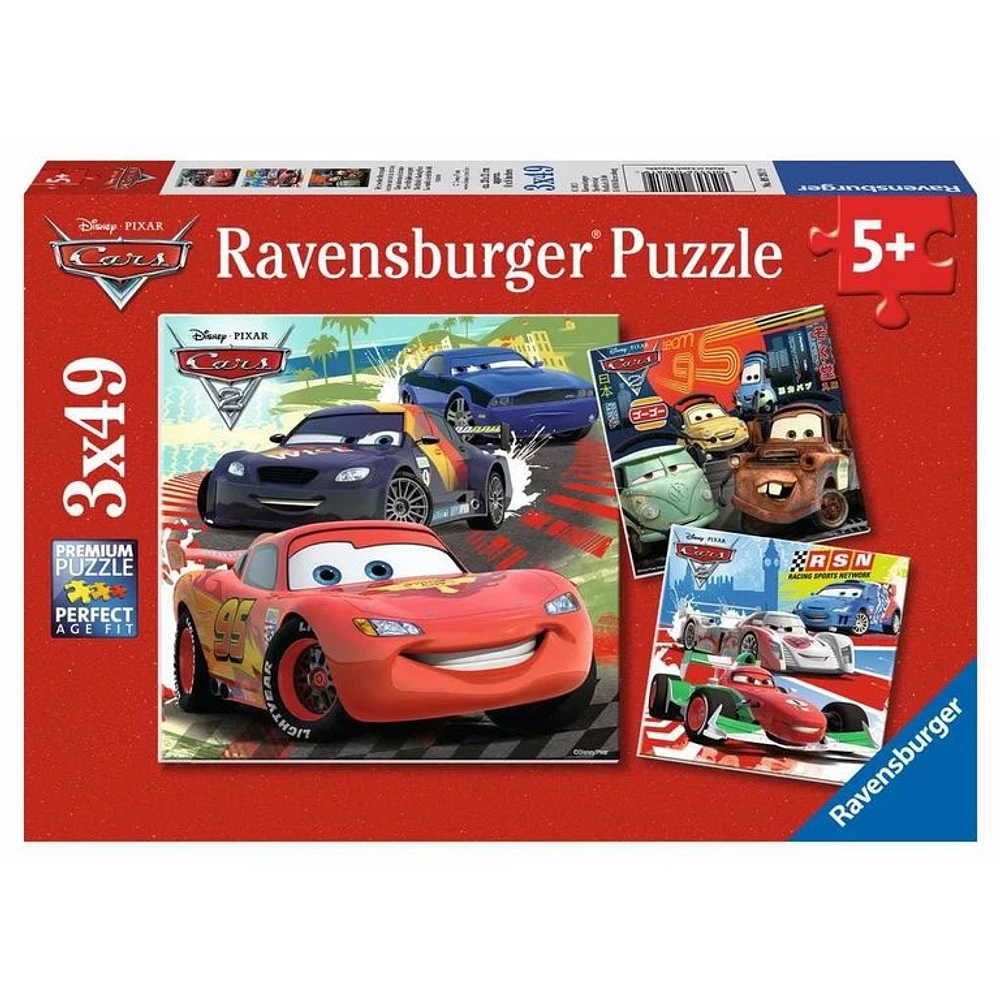 Ravensburger Disney - course autour du monde - 2x49 pièces