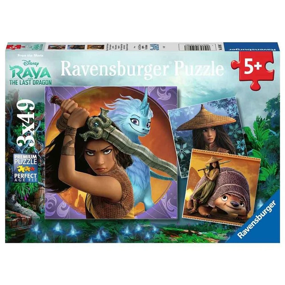 Ravensburger Disney - Raya la courageuse - 2x49 pièces