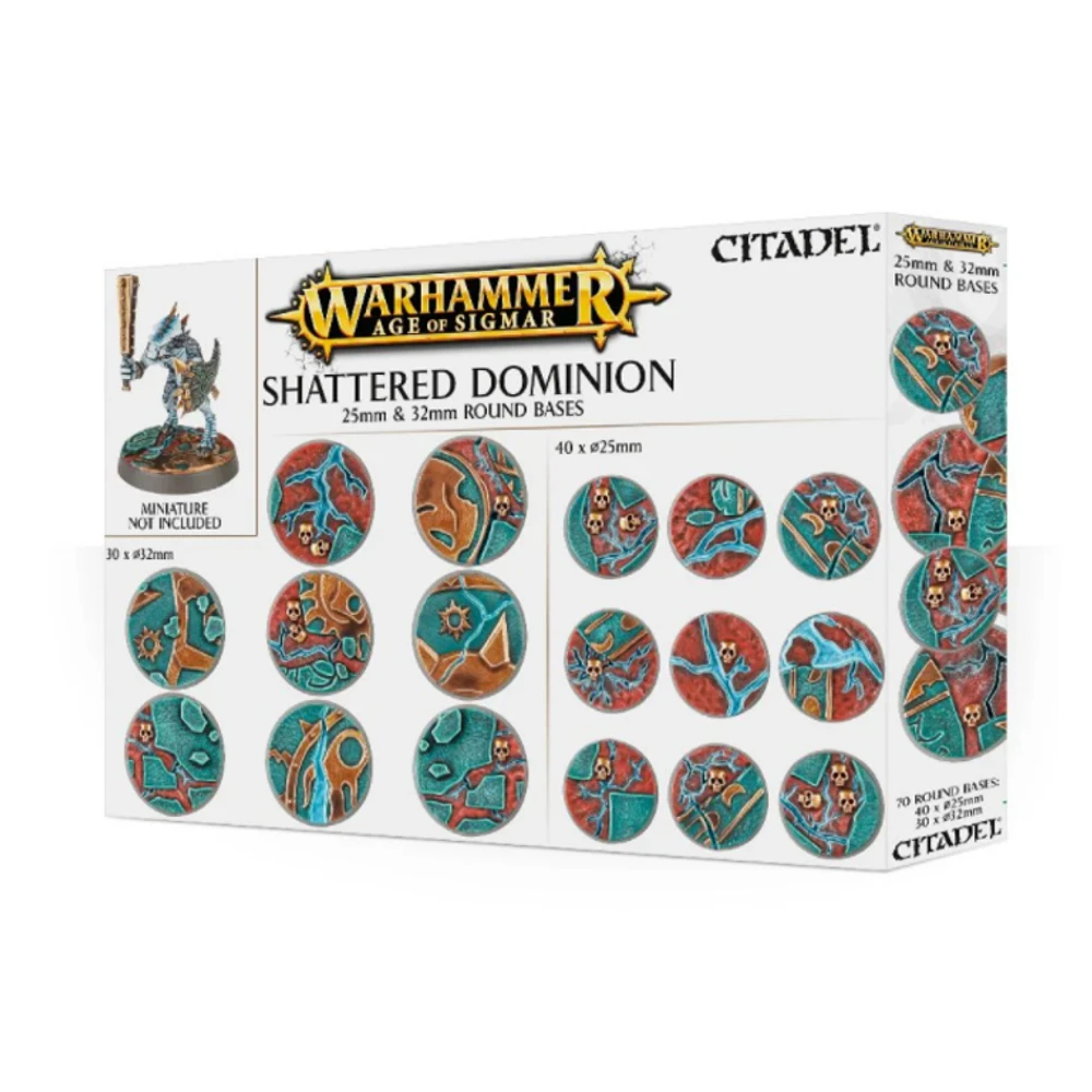 Shattered Dominion 25mm & 32 Round Bases